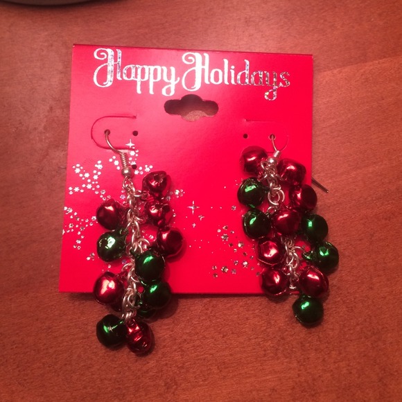 Jingle bell earrings!