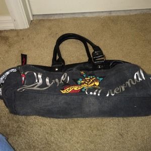 Never used ed hardy purse