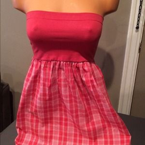GUESS strapless dress