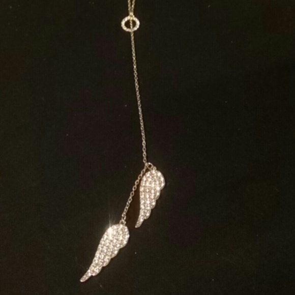 Victoria's secret angel wing necklace