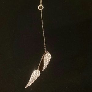 Victoria's secret angel wing necklace