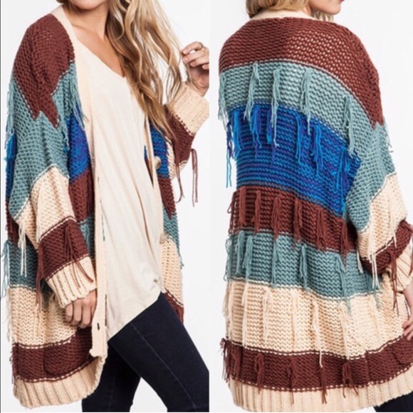 Bellanblue Jackets & Blazers - 💠💠The KAYLEN cardigan - BROWN