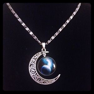 Moon necklace