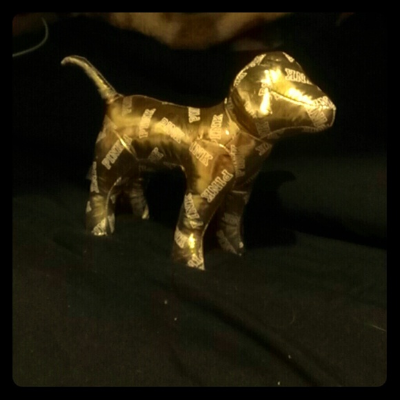 PINK gold dog