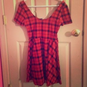 Forever 21 plaid dress