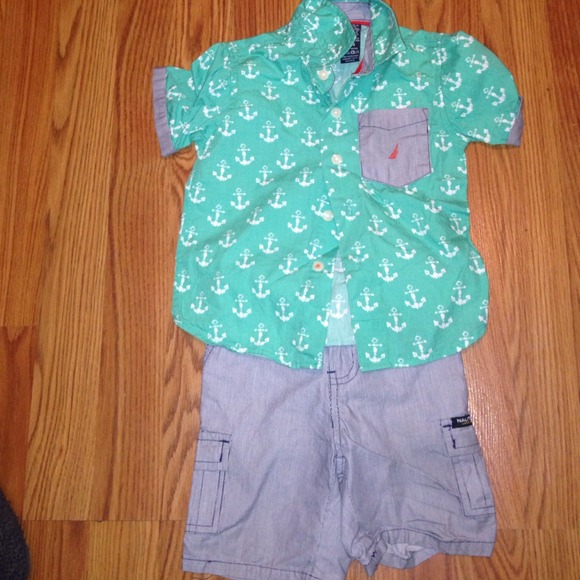 Nautica Other - Toddler anchor short set