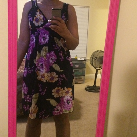 Flowery sun dress