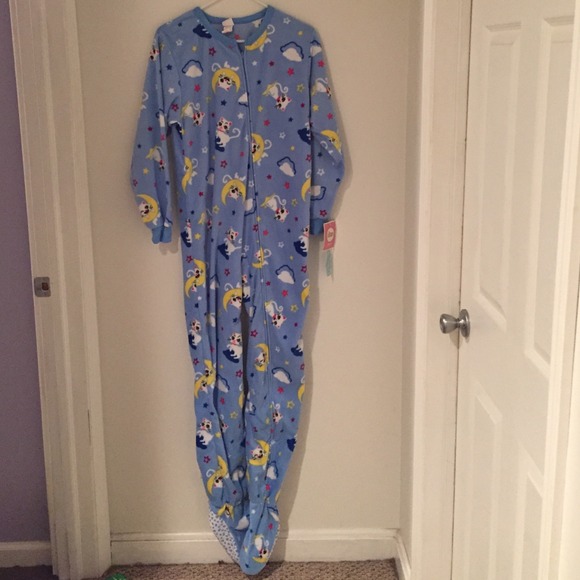 Cute kids footie pajamas