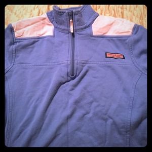 Blue and pink vineyard vines jacket
