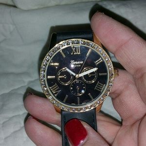 Black and Gold watch