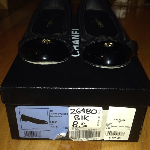 Chanel ballerina flats. **SOLD** - Picture 2 of 4