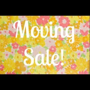 Everything must go. Prices negotiable!