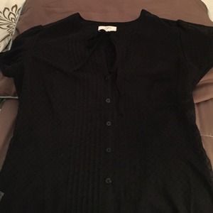 Black delicate top.