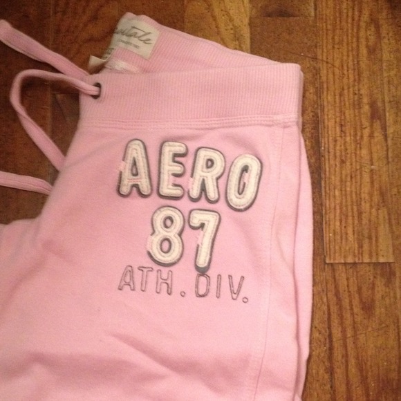 Pink Aeropostale sweatpants