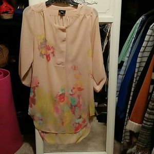 Hi-lo tunic