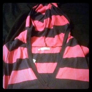 Pink and navy-blue sweater NWT