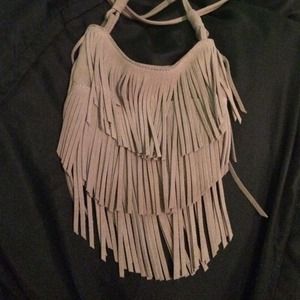 Fringe cross body