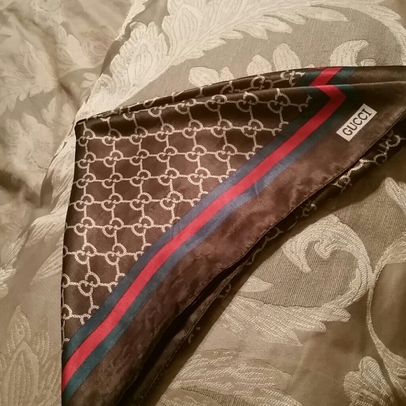Gucci silk scarf