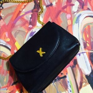 HP DATE NIGHT Pabloma Picasso black leather purse