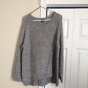 Chunky grey sweater