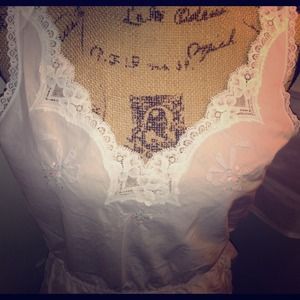 Pink & white Vintage lingerie