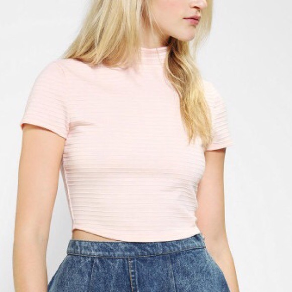 Sparkle and Fade urban outfitters crop top