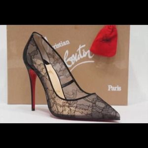 👠SOLD ON EBAY!! Lace Follies Louboutin NIB