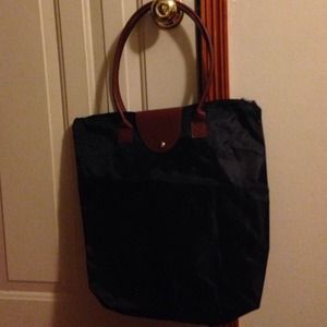 Black Handbag Long Champ look alike