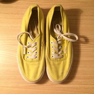 Yellow vans