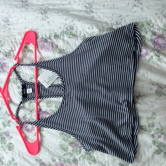 Stripped crop top