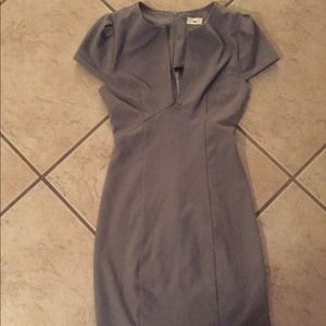 Gray fitted Tobi dress