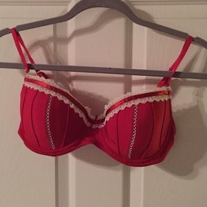 Red pretty bra!!