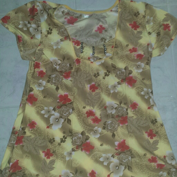 Floral night gown