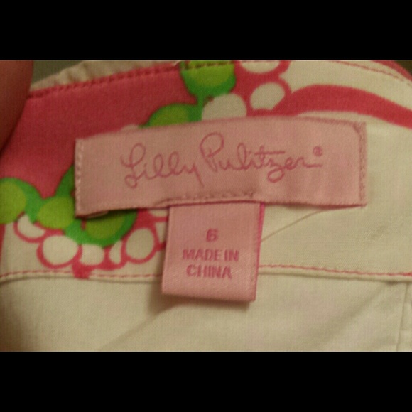 Host Pick-Lilly Pulitzer Hot Pink Strapless - Picture 4 of 4