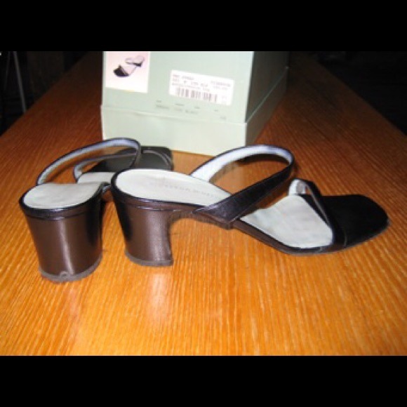 Sigerson Morrison Black Strappy Sandals - Picture 3 of 4