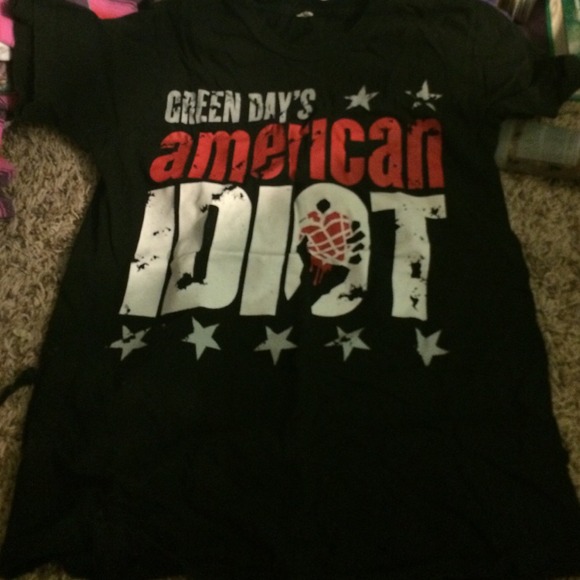 Green day american idiot tshirt