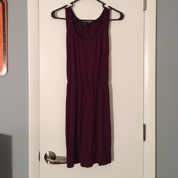 H&M Burgundy Dress