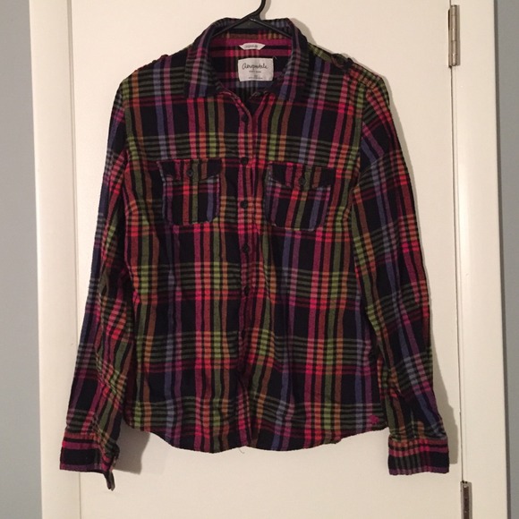 Aeropostale Plaid Flannel Button Down
