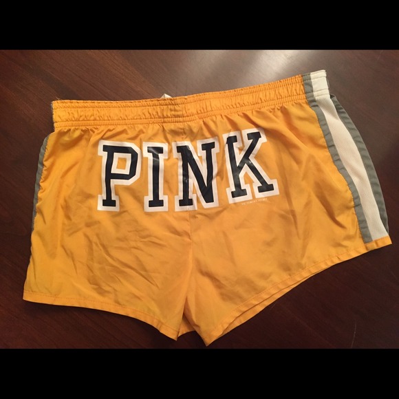 VS Yellow "Pink" Brand Shorts Size XS