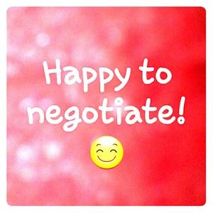 Not all prices are final, make me an offer!