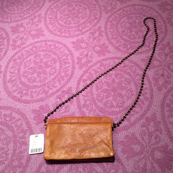Brown Leather Crossbody Purse