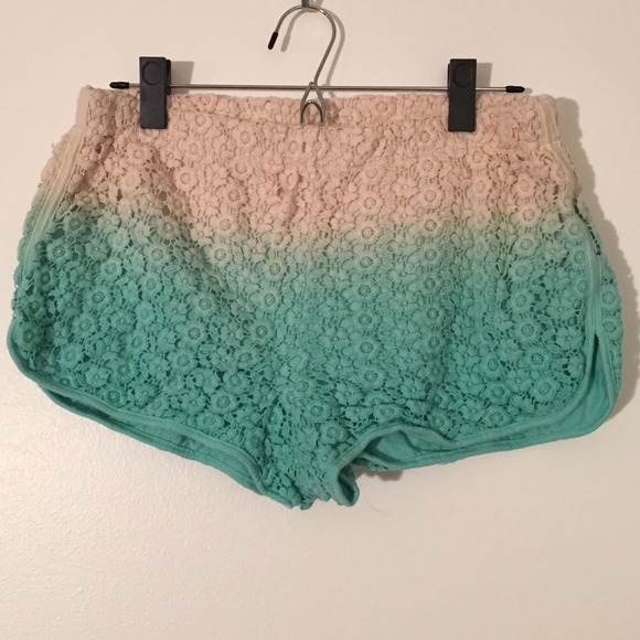 Lace Ombré Shorts