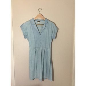 Light blue katniss everdeen denim dress