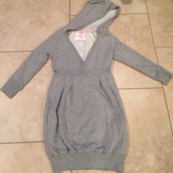 Gray bubble dress can be used as cover up too