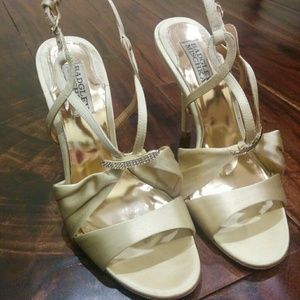 Badgley Mischka Evening Slingbacks