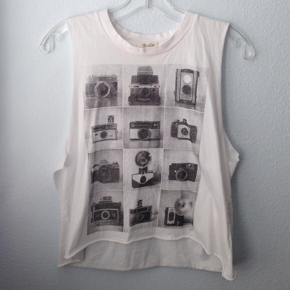 Brandy Melville Cameras Shirt