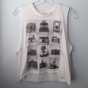 Brandy Melville Cameras Shirt