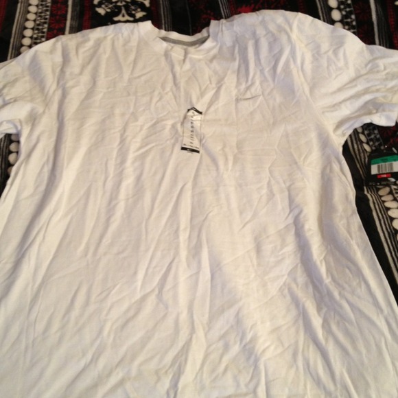 White Nike Tee