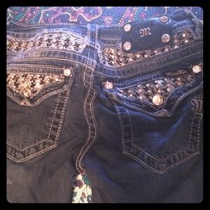 MISS ME JEANS boot cut size 27!!