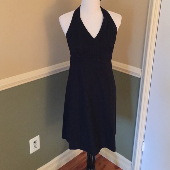 The black dress